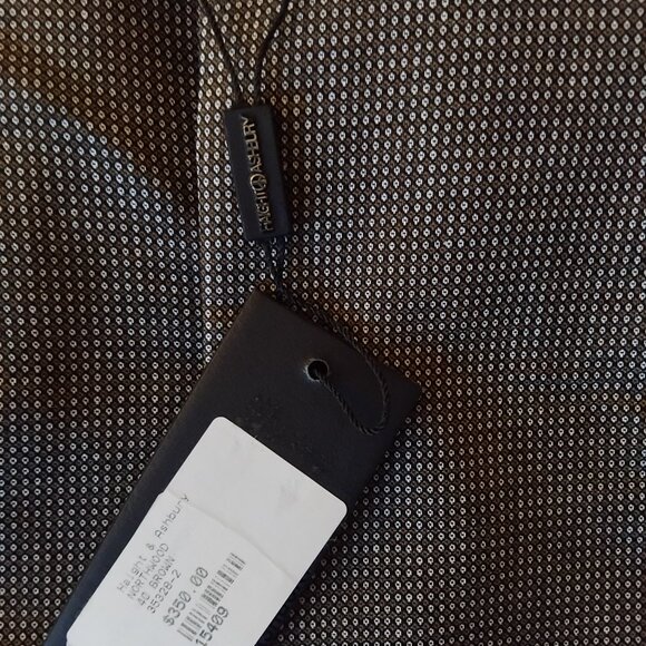 HAIGHT & ASHBURY brown textured suit size 40 and pants waist 30-31 - Picture 3 of 6